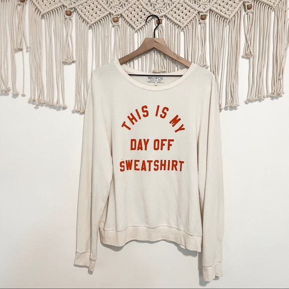Fleece Oversized Sweatshirt Size 